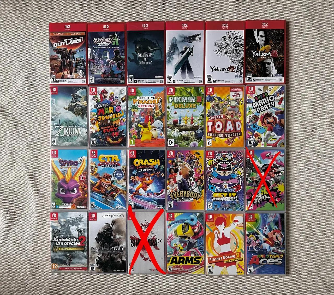 Игры для Nintendo Switch коллекция