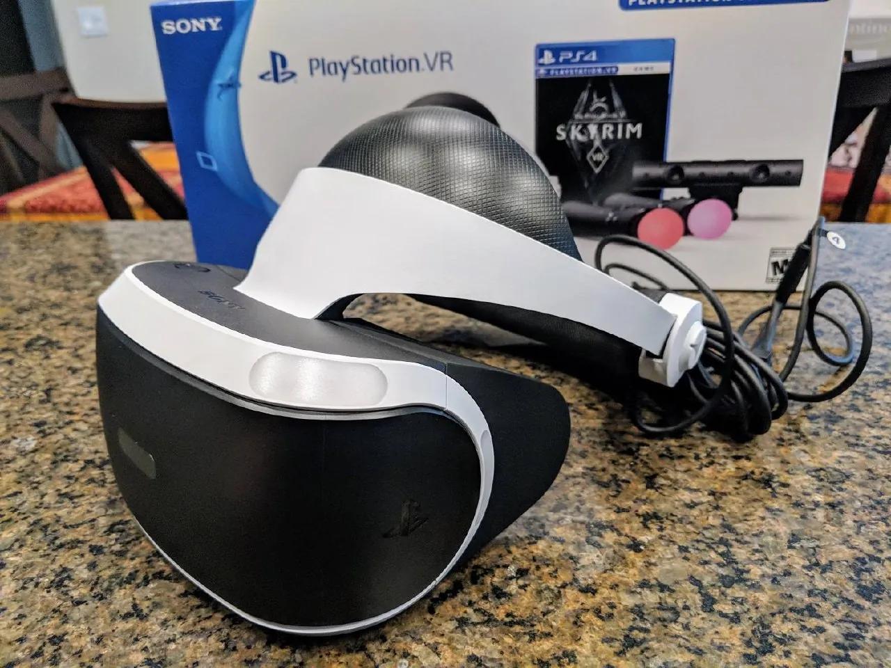 PlayStation VR шлем с играми б/у