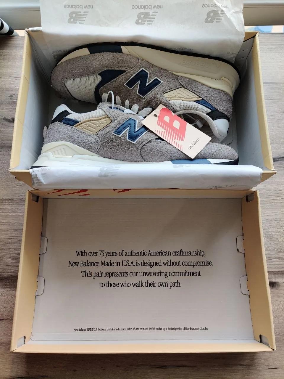 Кроссовки New Balance 998 Teddy Santis Grey Day