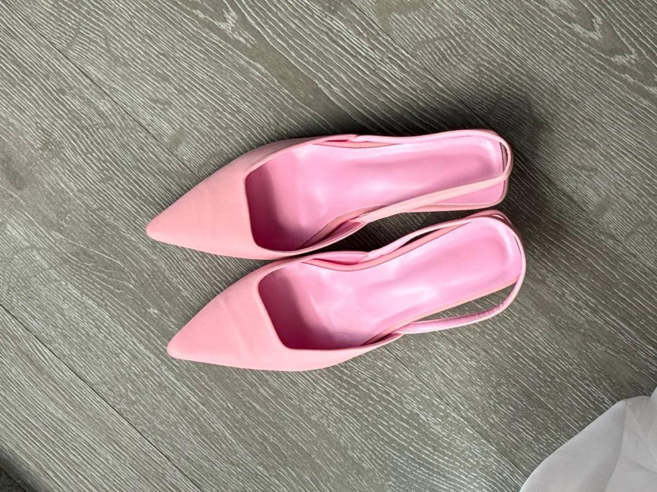 Туфли кitten heels на низком каблуке