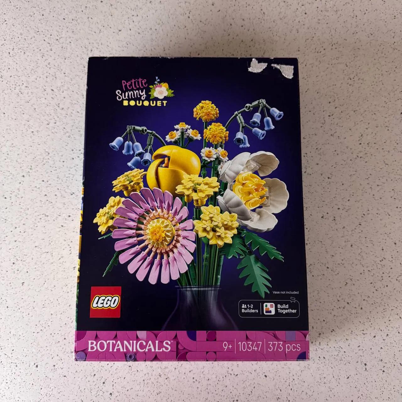 Конструктор LEGO цветы, полный набор