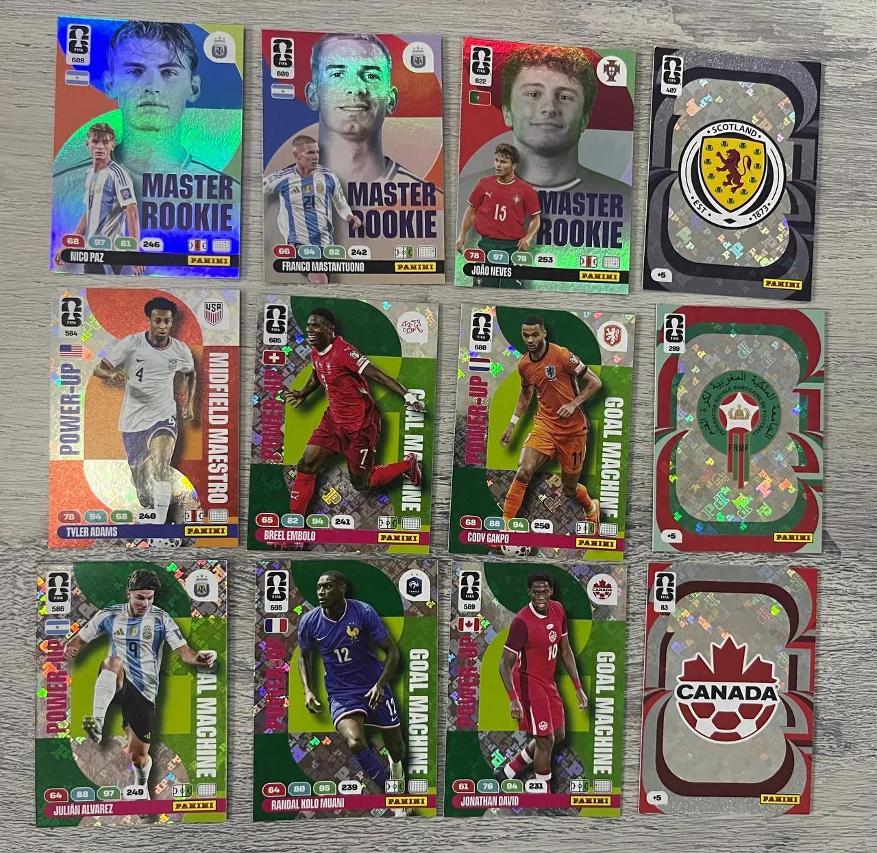 Коллекционные карточки Panini FIFA 2026