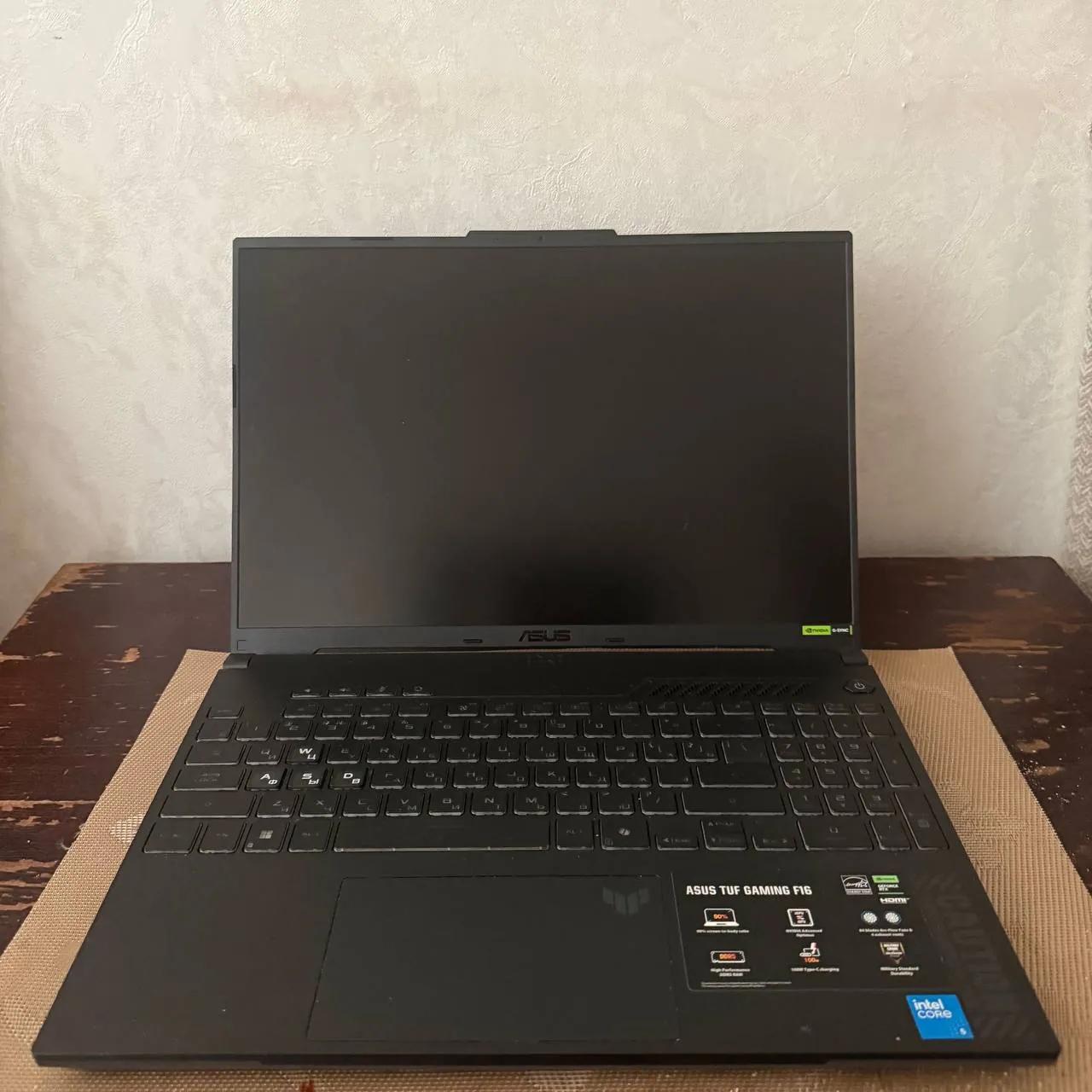 Игровой ноутбук ASUS TUF Gaming F16 RTX 4050 16/1TB