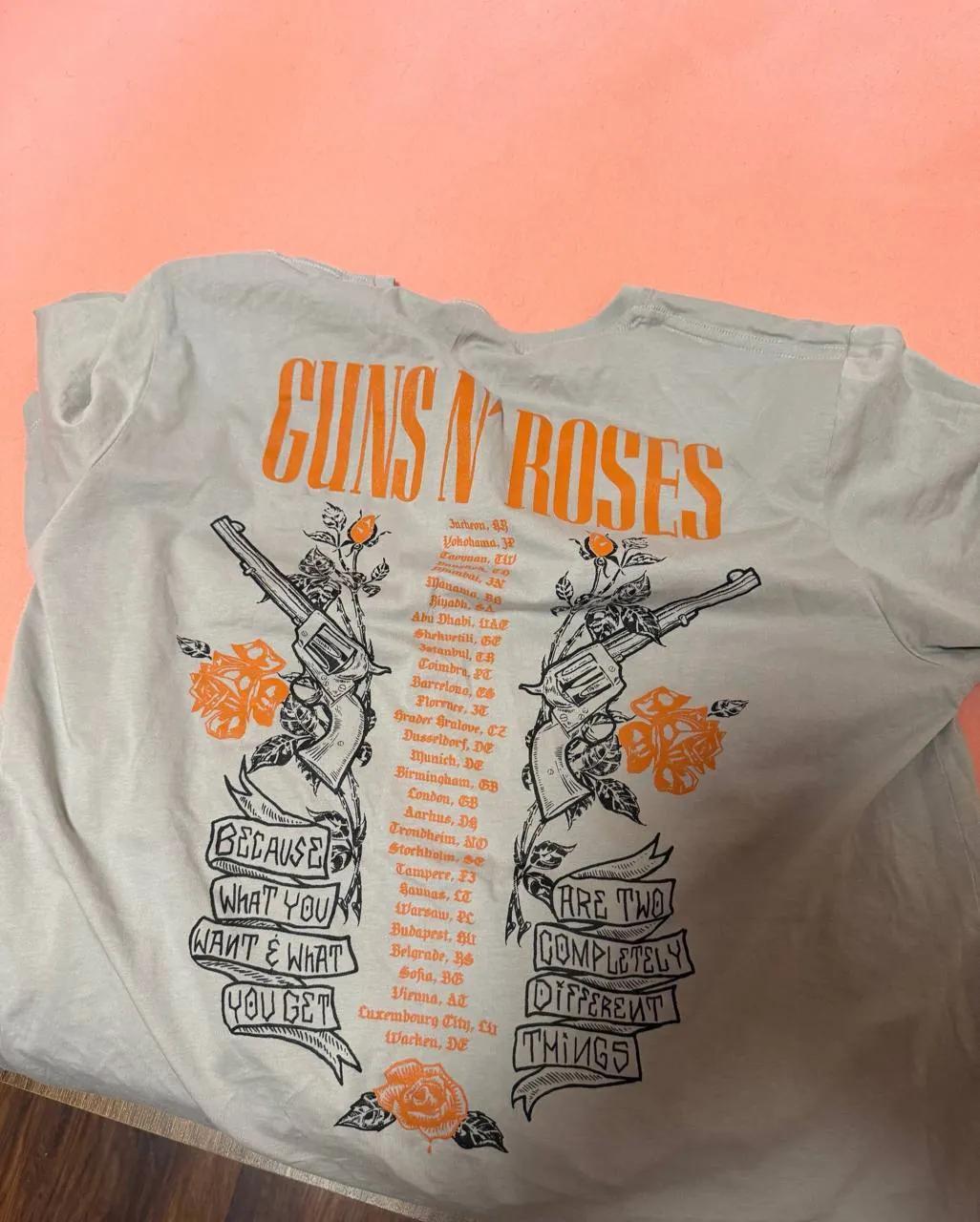 Майка Guns N Roses с концерта