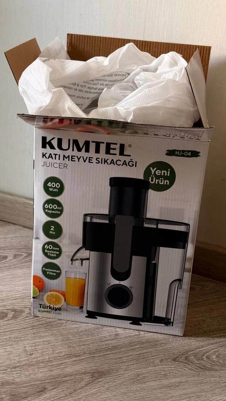 Соковыжималка KUMTEL в отличном состоянии
