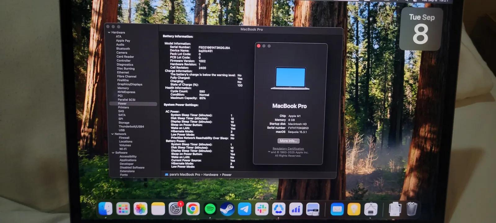 MacBook Pro 13 M1 8/256GB
