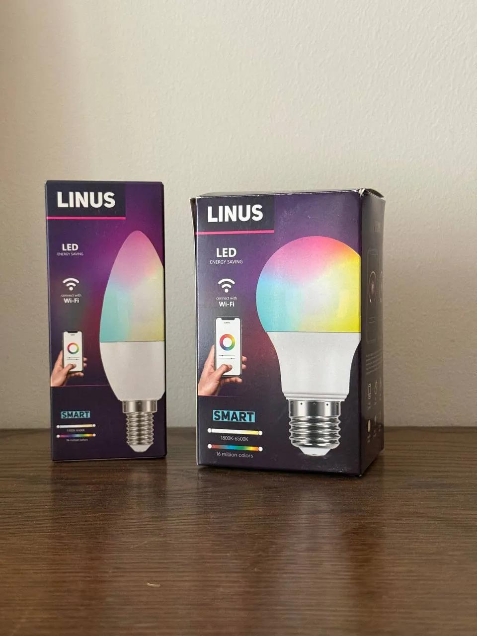 Wi-Fi LED лампы Linus комплект