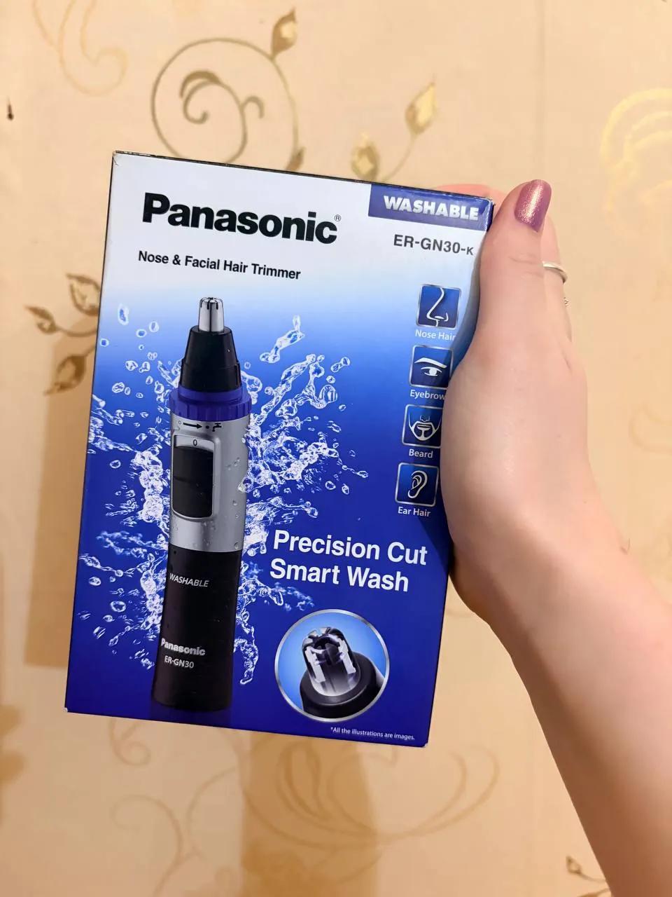 Триммер Panasonic ER-GN30-K для бороды и бровей
