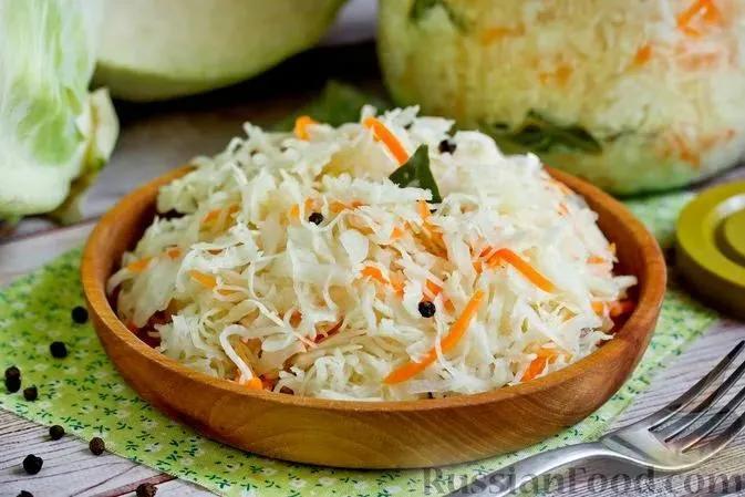 Домашняя квашеная капуста
