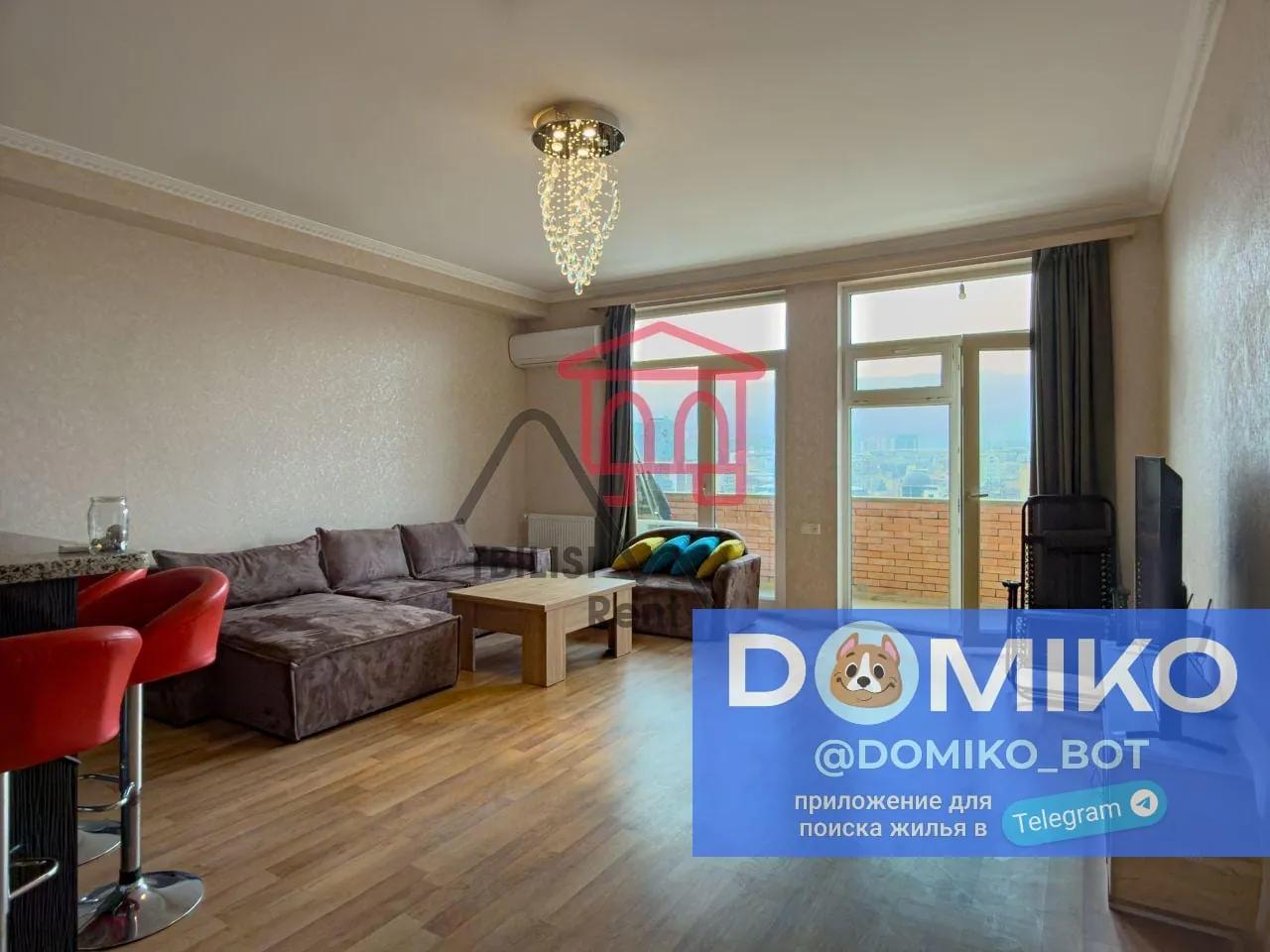 Квартира 95 м² с 2 комнатами на Шартава