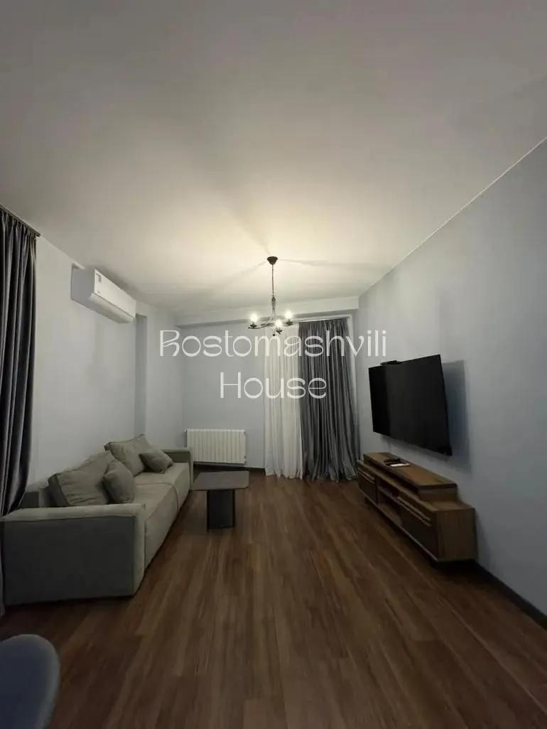 Квартира 55 м² с 2 комнатами в Сабуртало