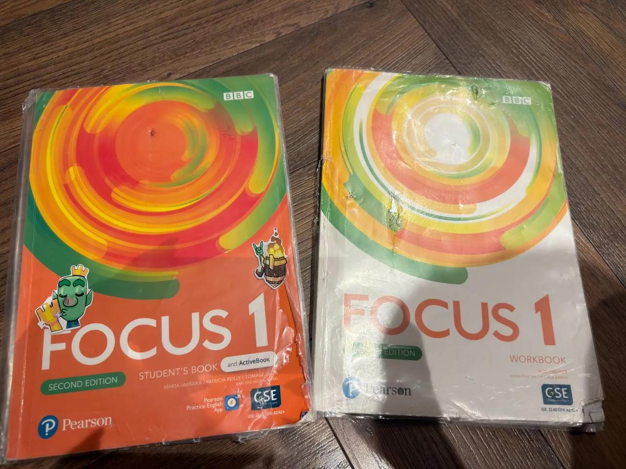 Учебник английского языка Focus 1 обе части