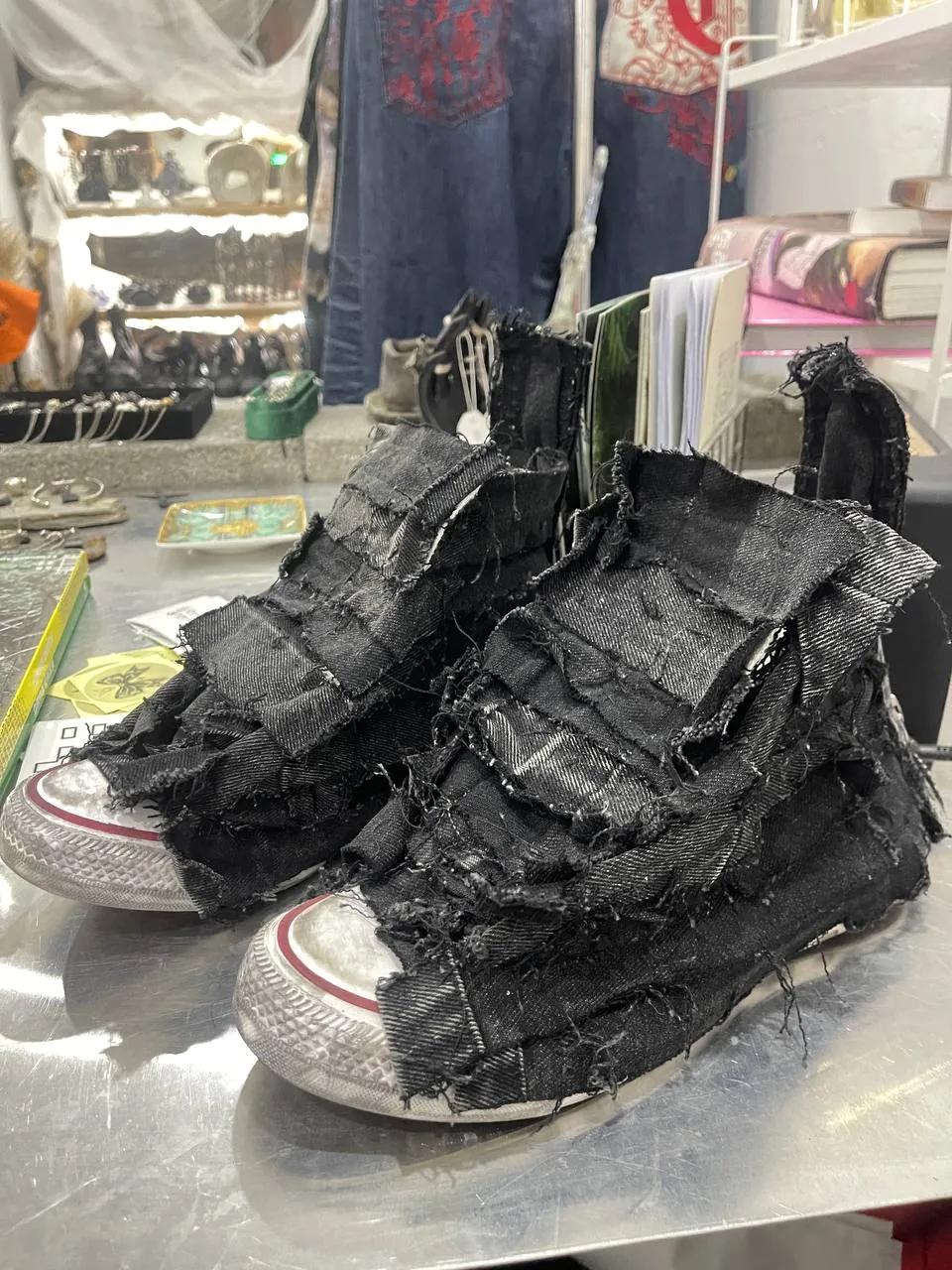 Кроссовки Converse кастом деним размер 40