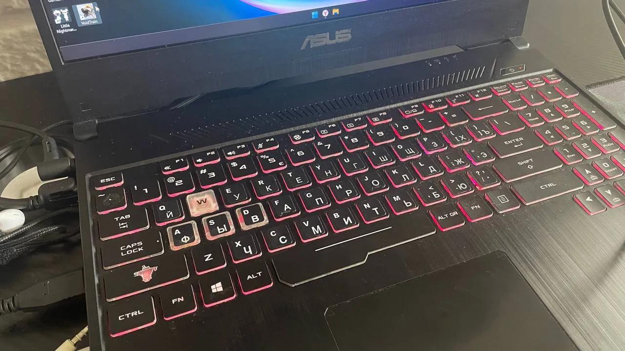 Ноутбук ASUS TUF F15 с GTX 1650