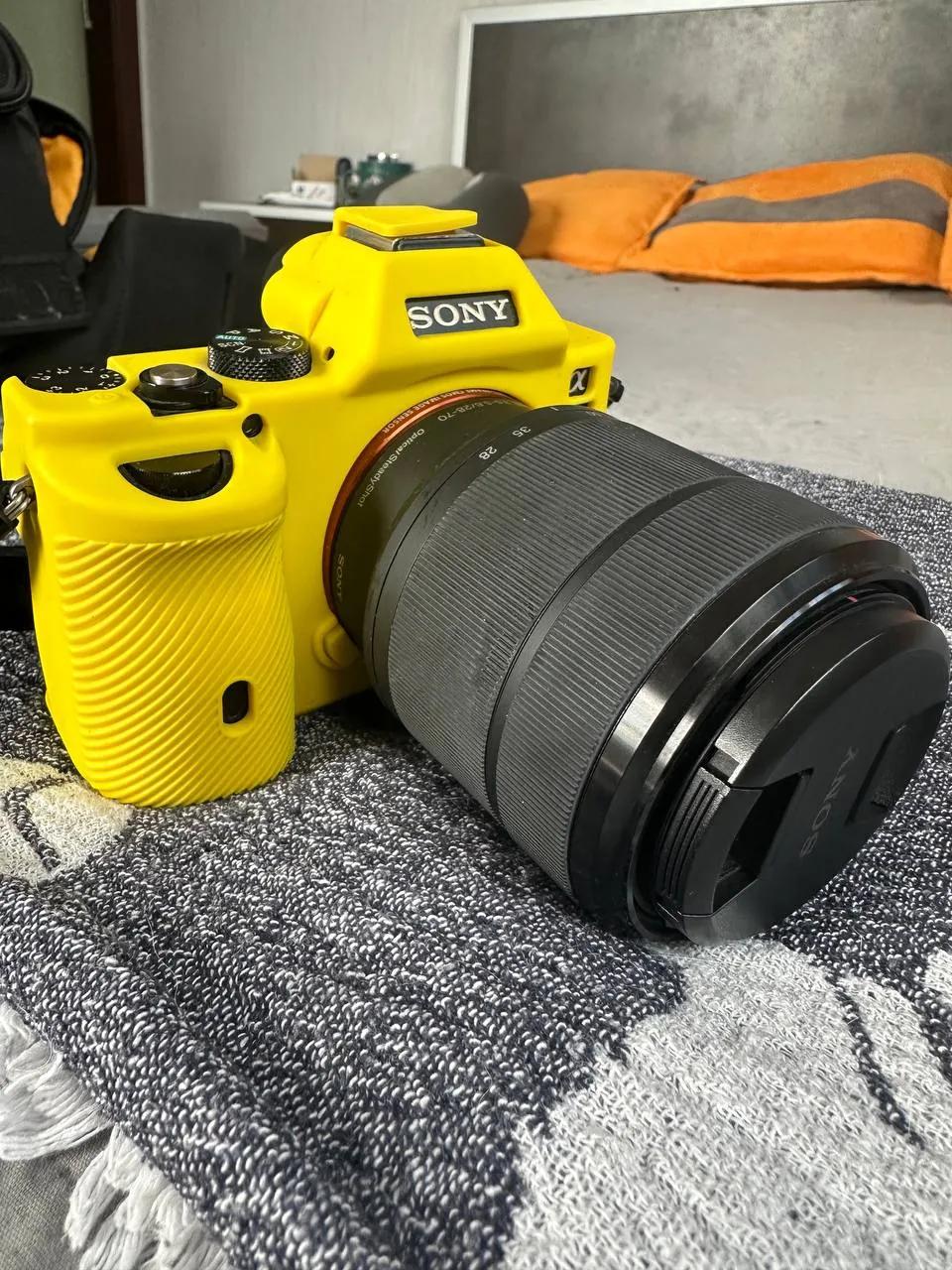 Комплект фототехники Sony с объективами и светом