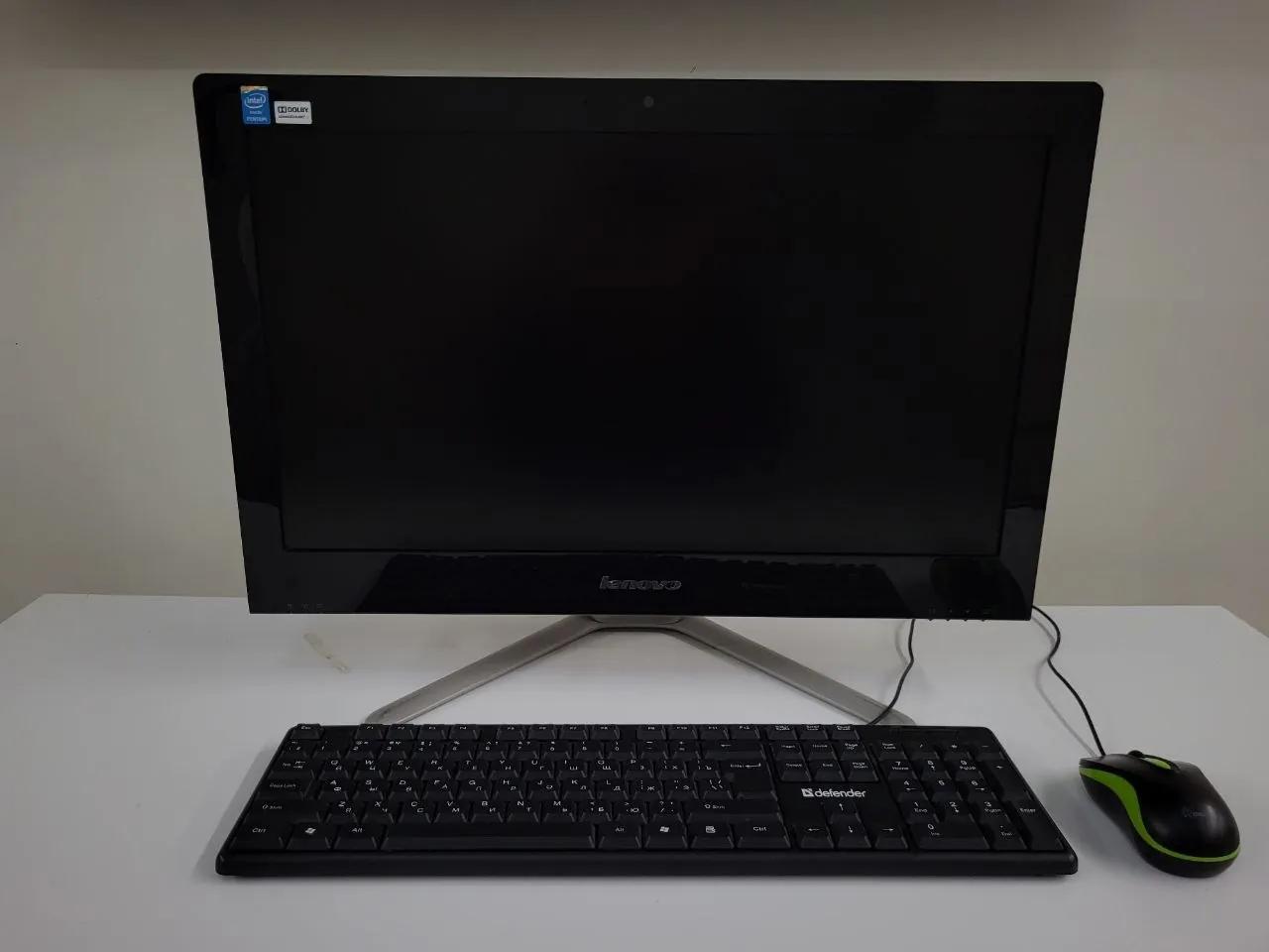Моноблок Lenovo C440 с клавиатурой и мышью