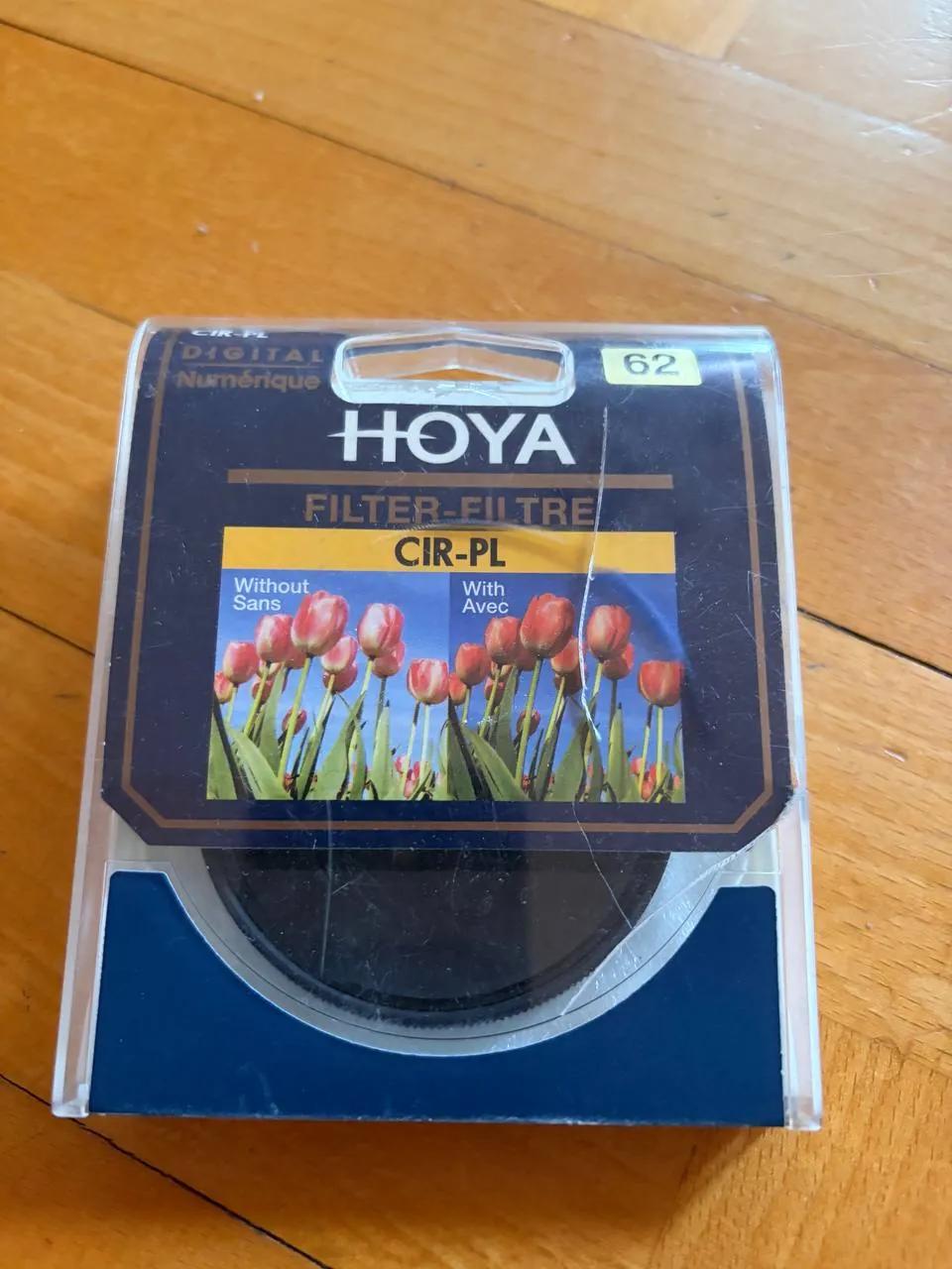Светофильтр Hoya CIR-PL 62мм