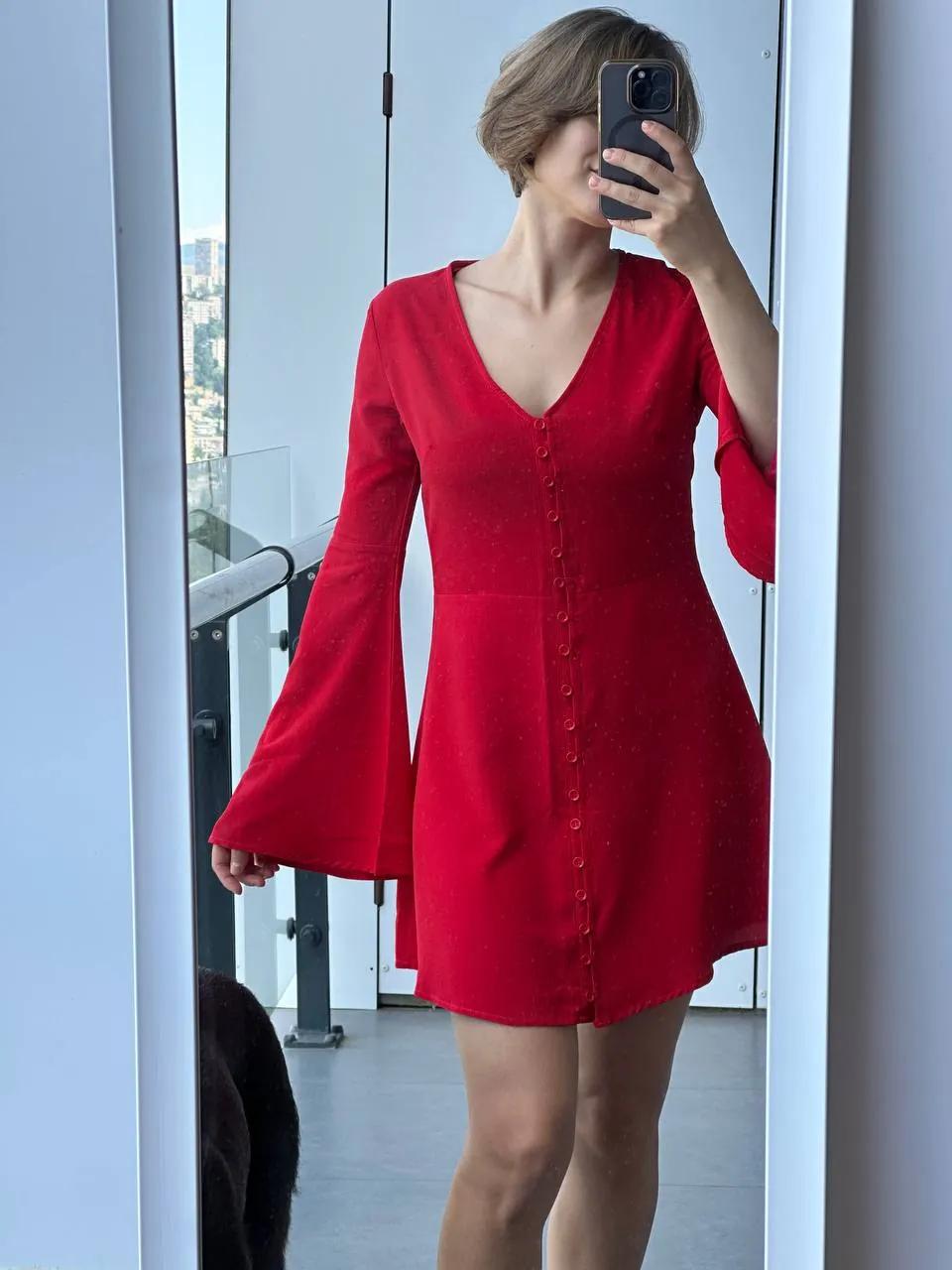 Платья ASOS красное и комбинация