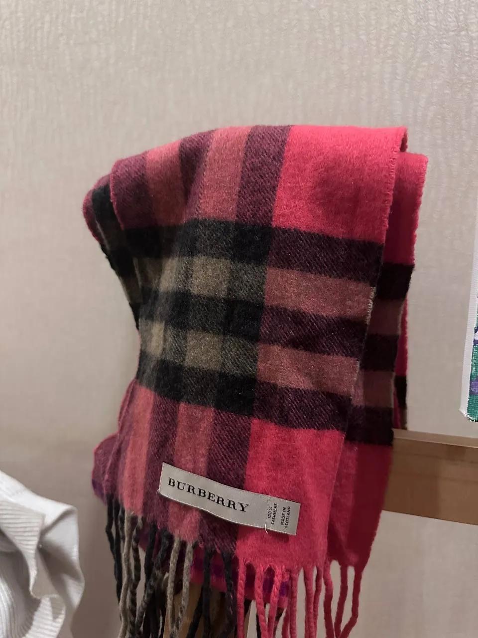 Оригинальный кашемировый шарф Burberry