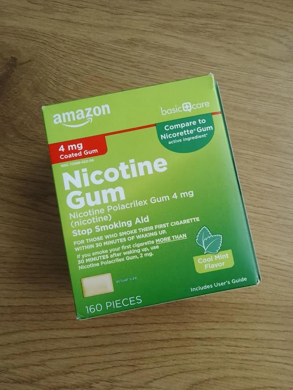 Никотиновая жвачка Amazon 160шт