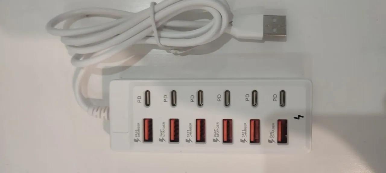 USB-хаб зарядная станция