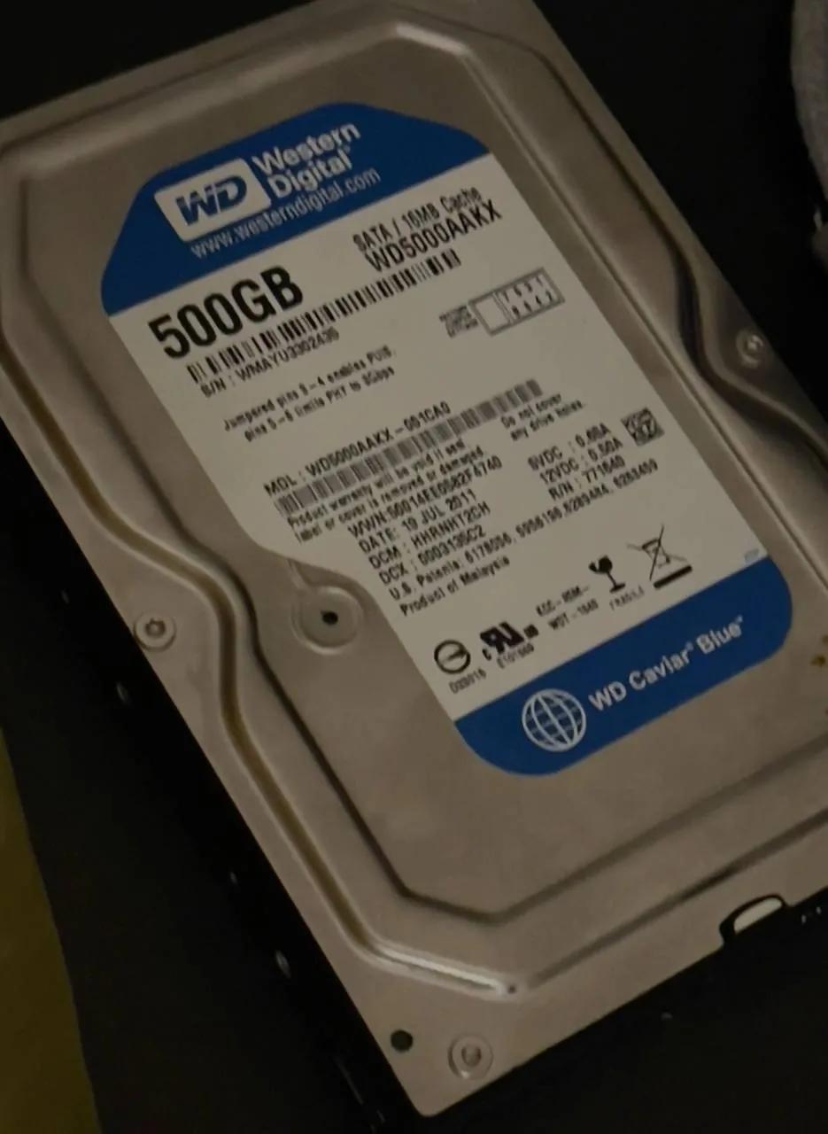 Жёсткий диск WD 500GB 3.5