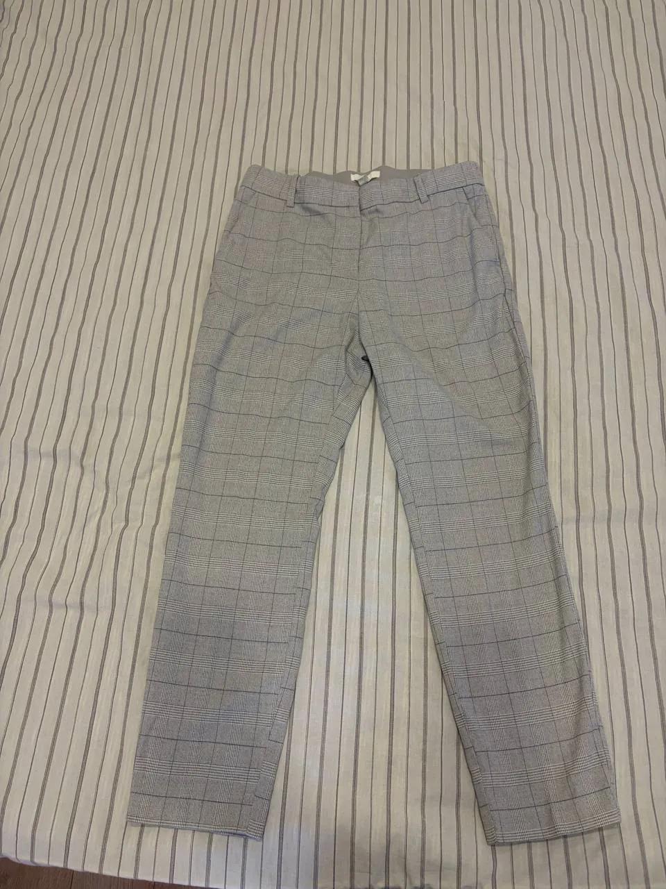 Брюки H&M в клетку женские