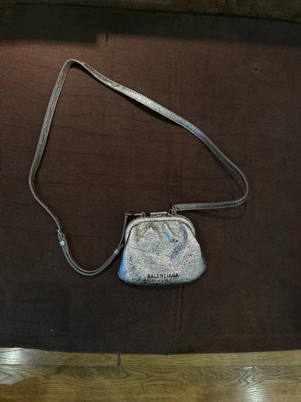 Сумка Balenciaga metallic mini