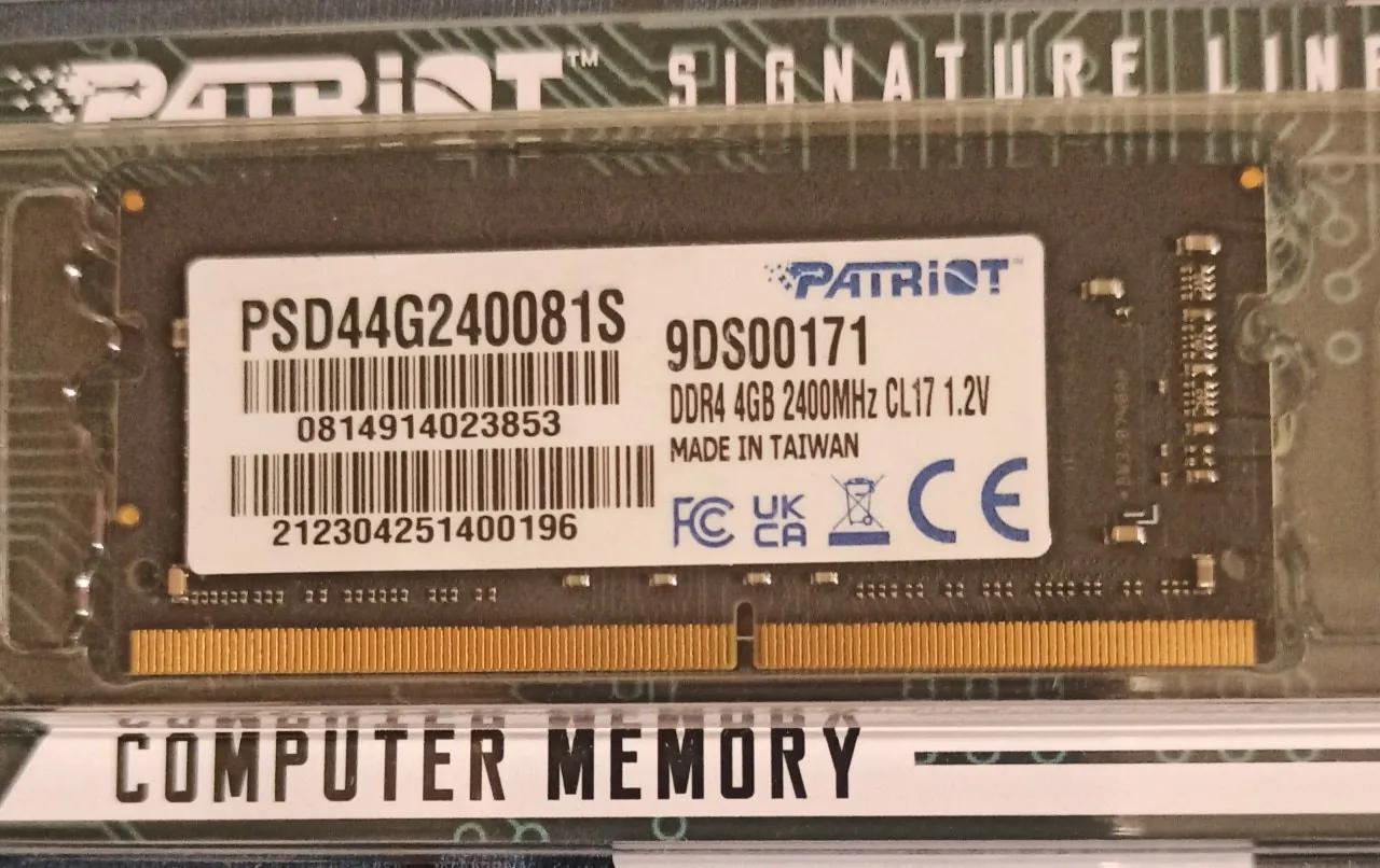RAM SO-DIMM DDR4 4GB ноутбук