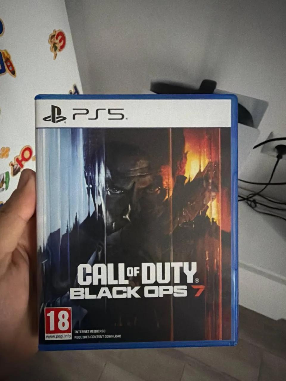 Call of Duty Black Ops 7 диск PS5