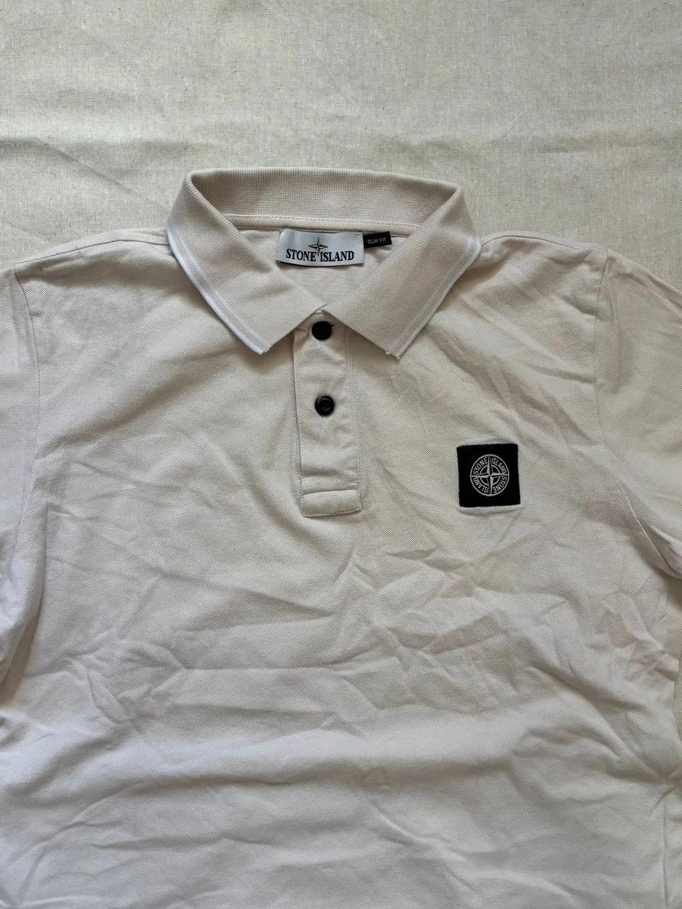 Поло Stone Island с патчем