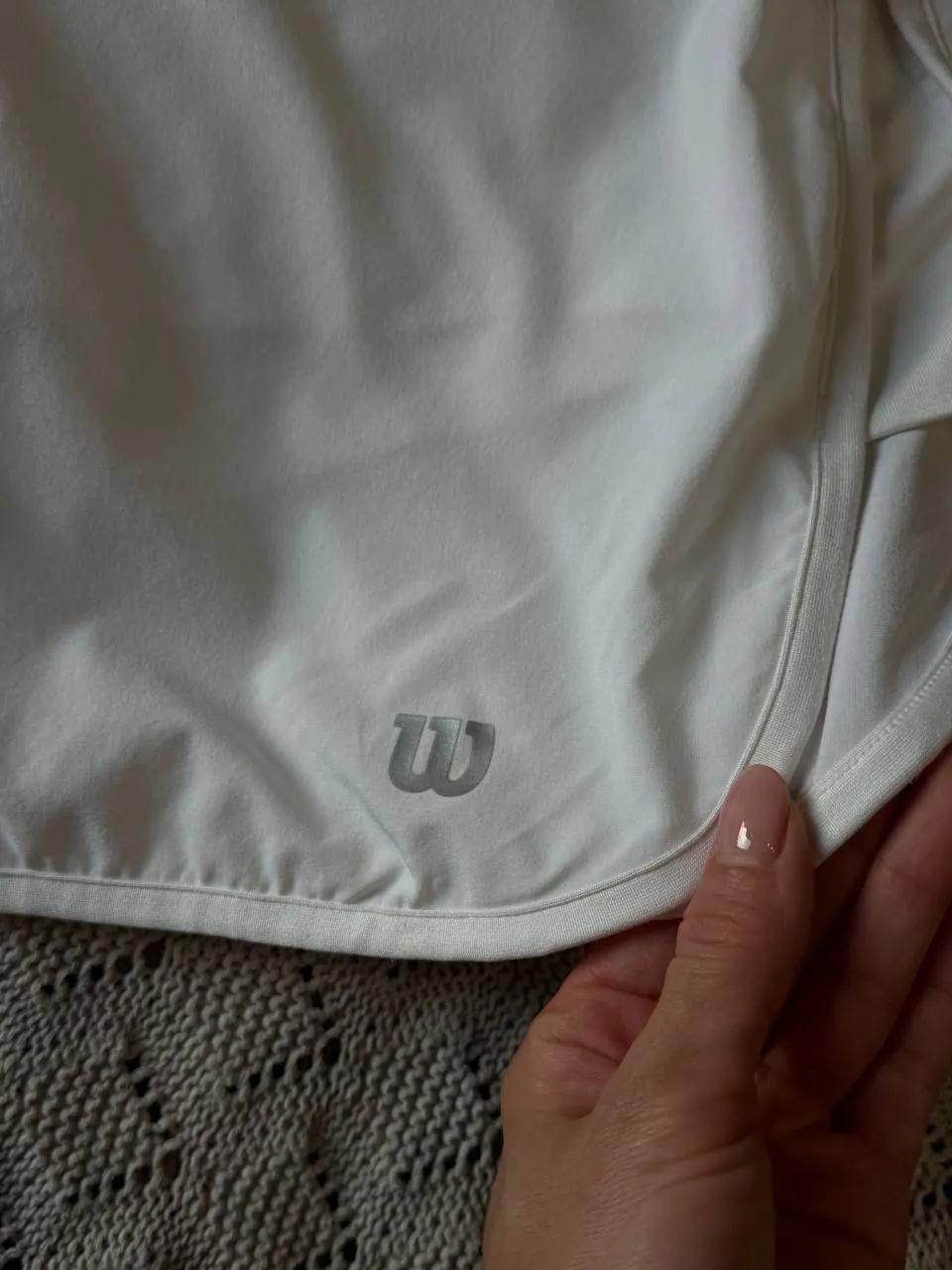 Юбка для тенниса Wilson белая