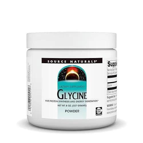 Глицин порошок Source Naturals