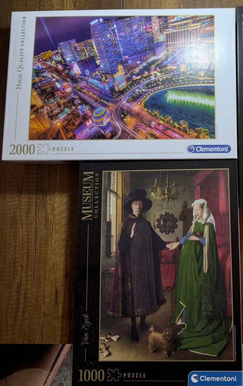Пазлы 1000 и 2000 деталей