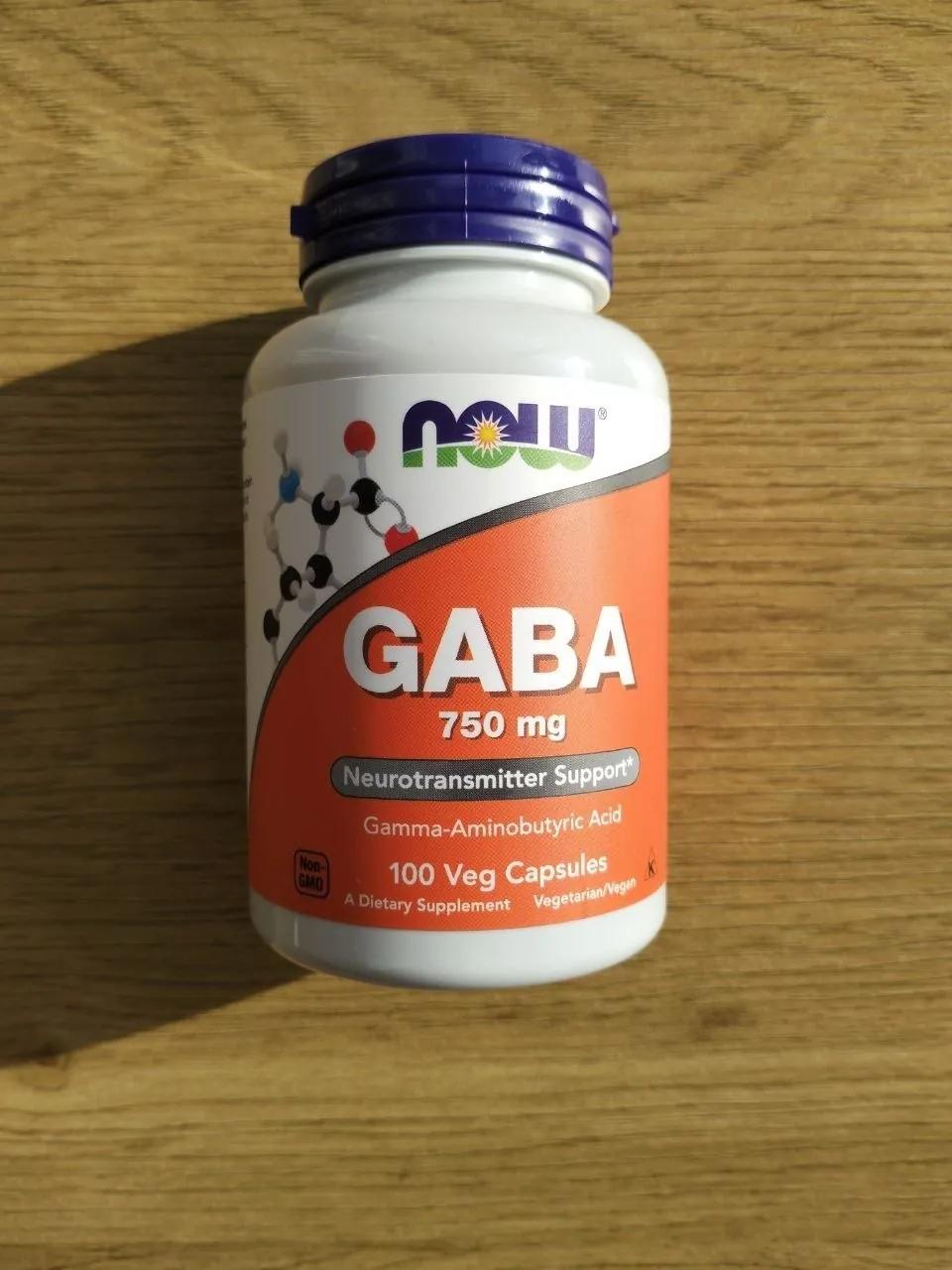 Добавка GABA 750 мг капсулы