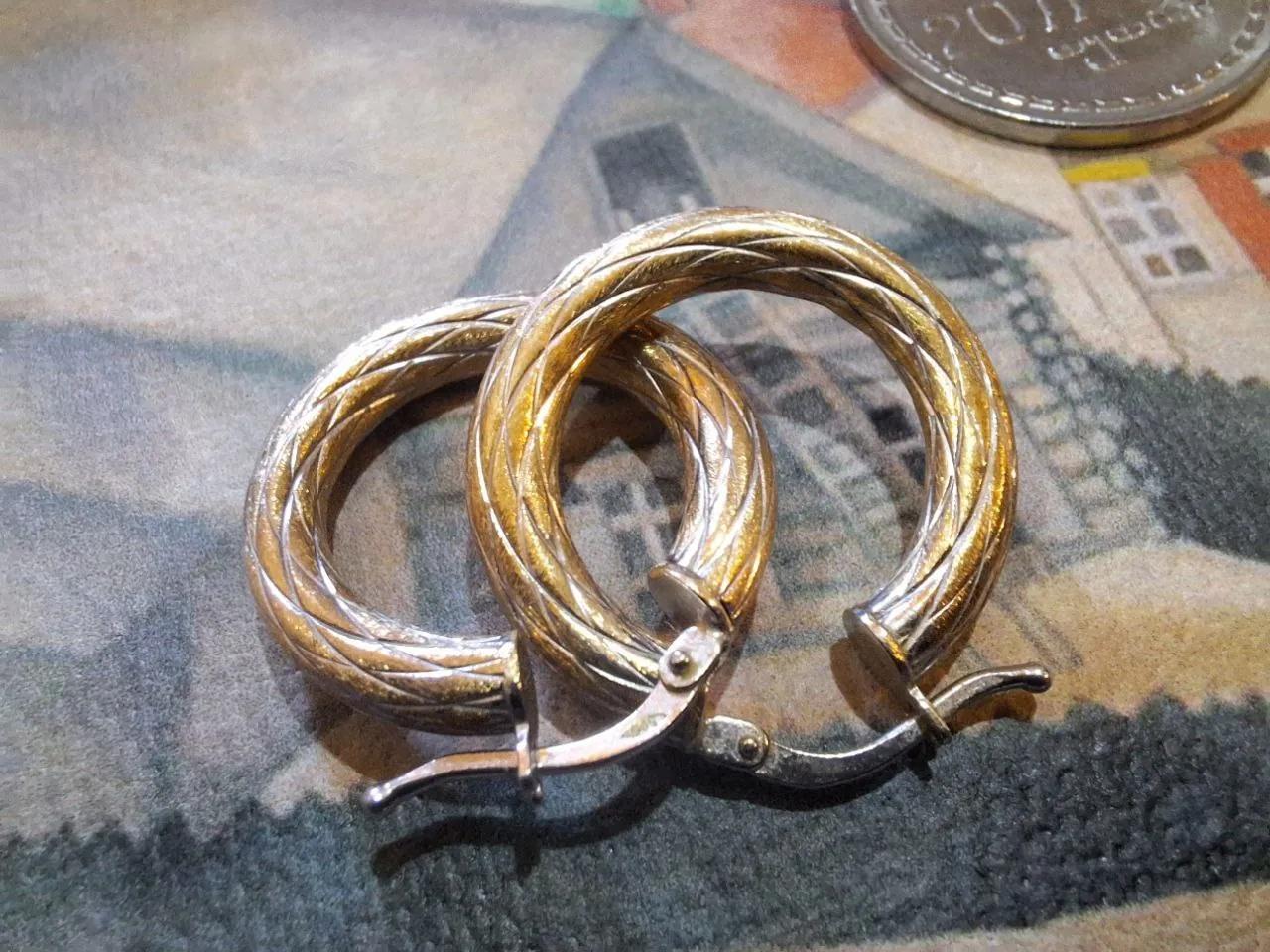 Серьги золотые 585 проба 2г