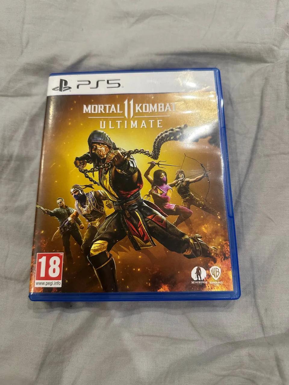Диски PS5 Mortal Kombat и Far Cry 6