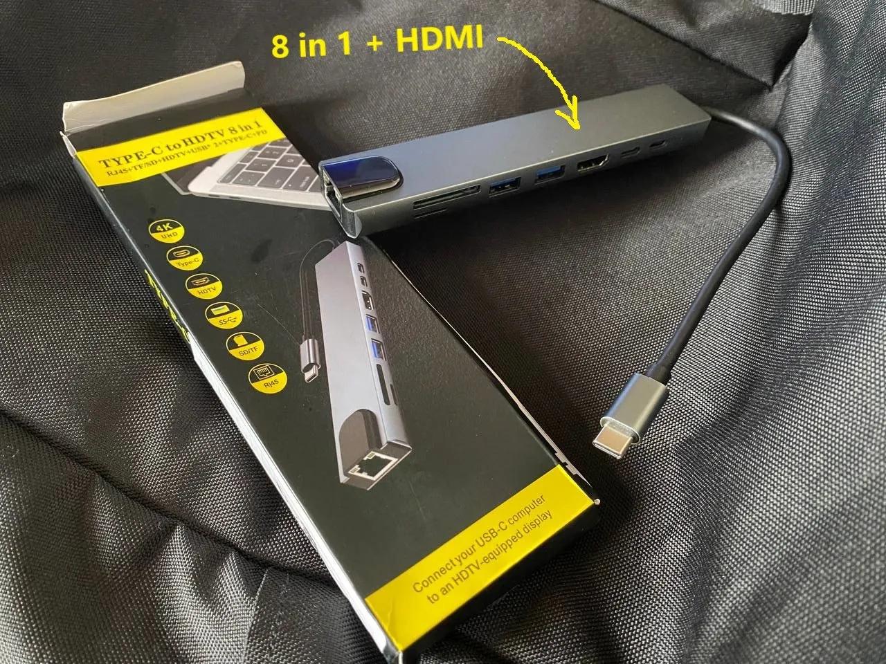 USB-C хаб, переходники, зарядка