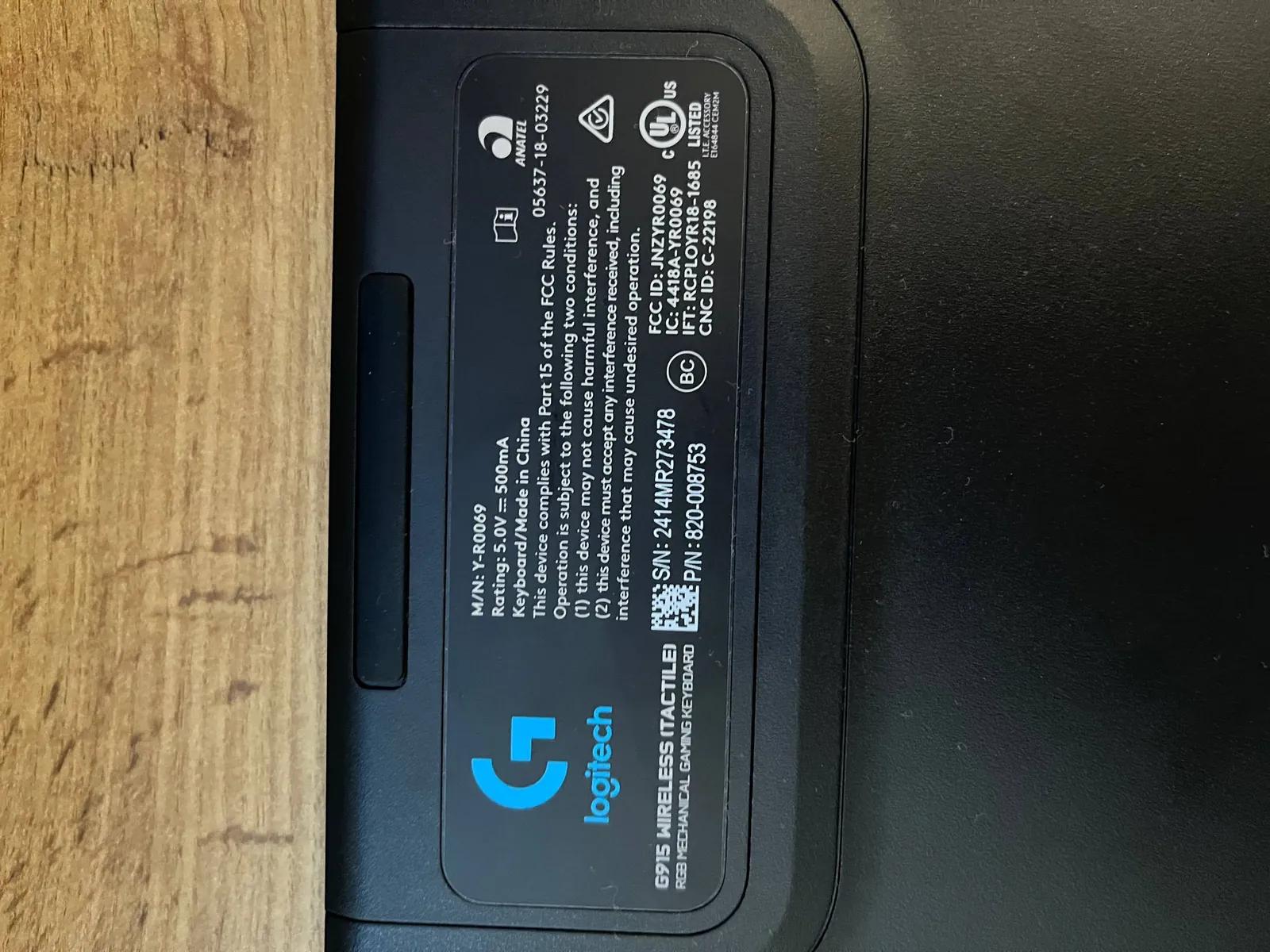 Клавиатура Logitech G915 игровая