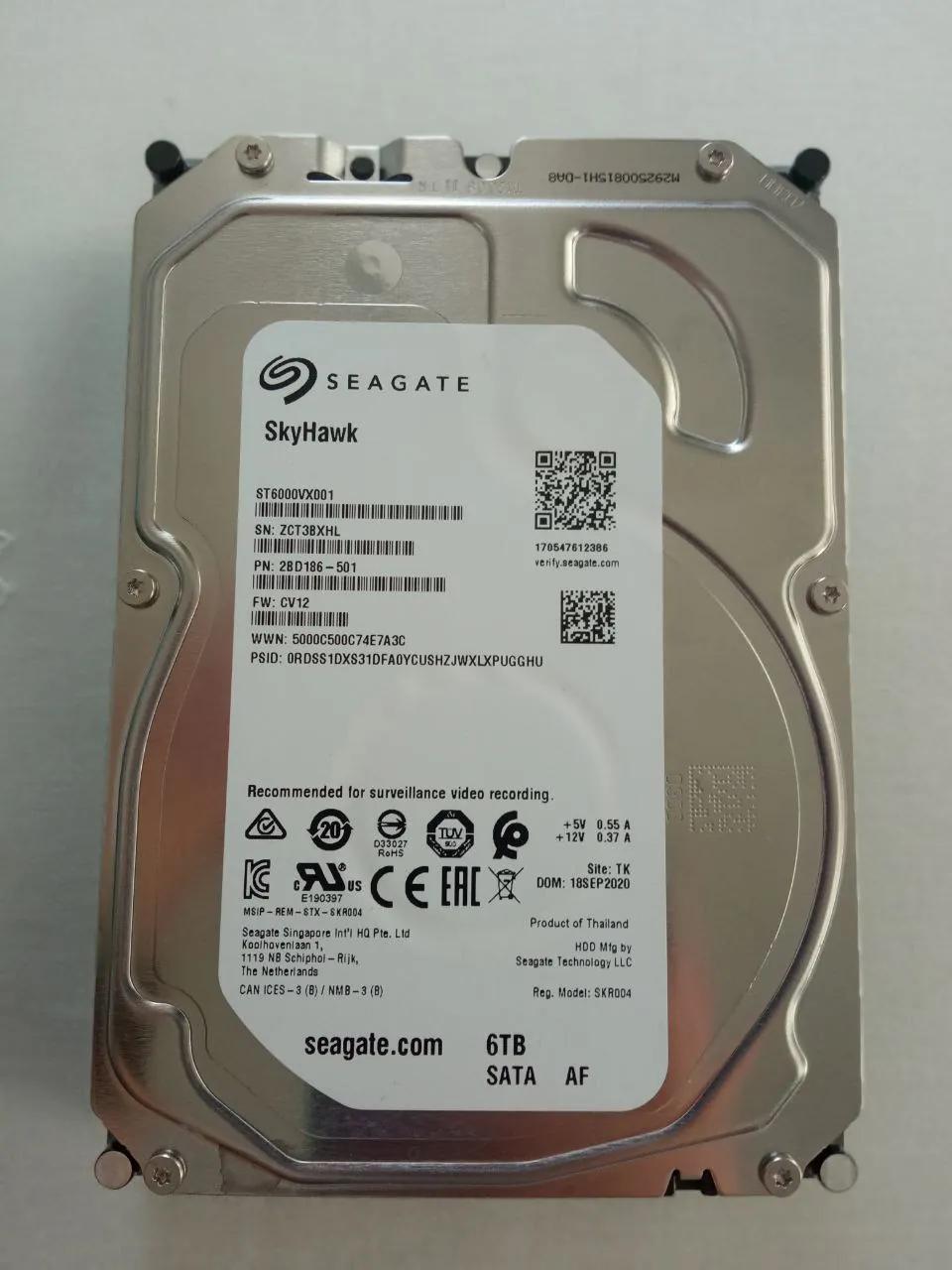 Жесткий диск Seagate 6TB