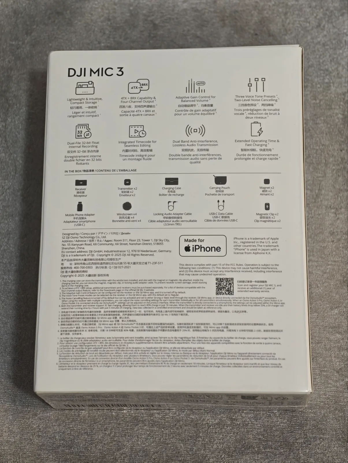DJI Mic 3 комплект новый 2