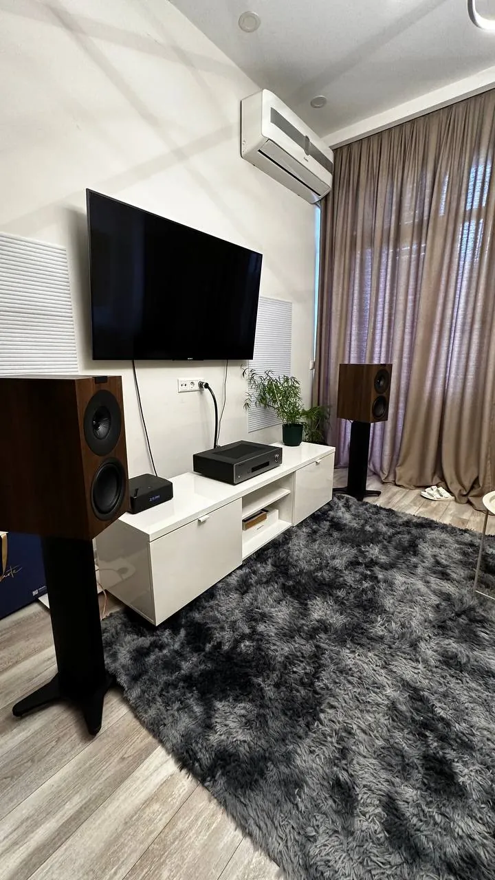 Усилитель Cambridge и колонки Kef 1