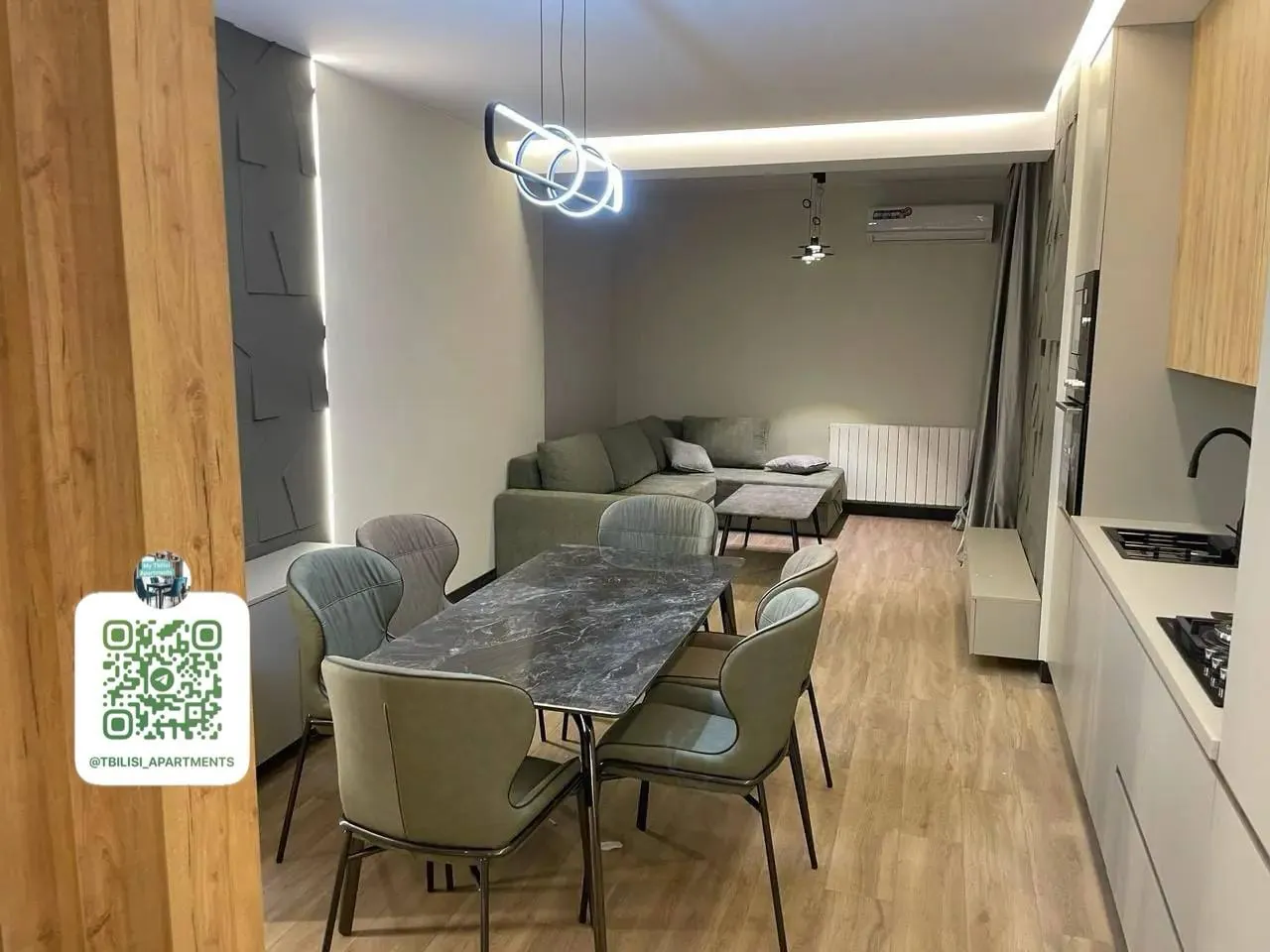 Аренда квартиры Ортачала Горгасали 65м 1