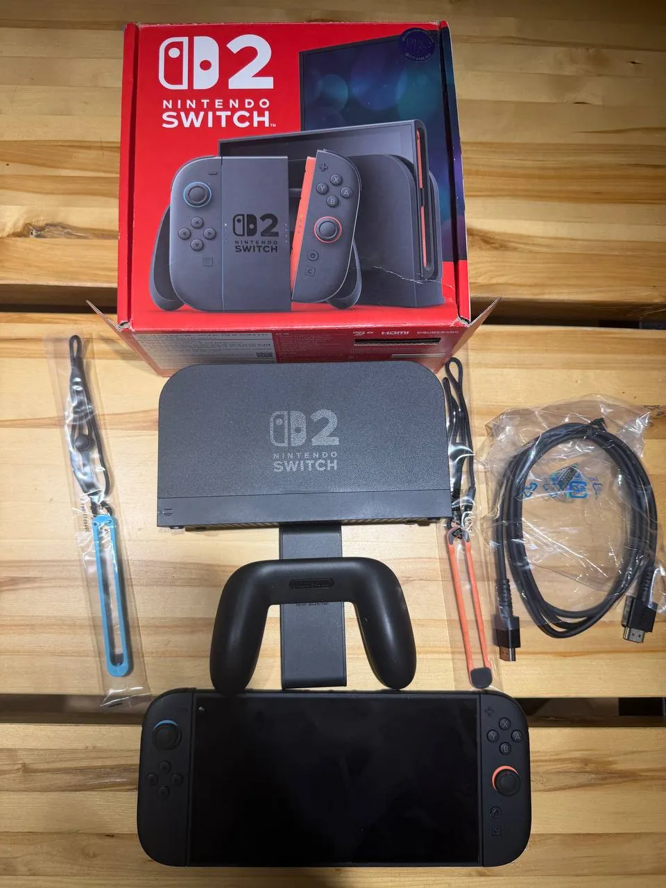 Nintendo Switch 2 полный комплект 3