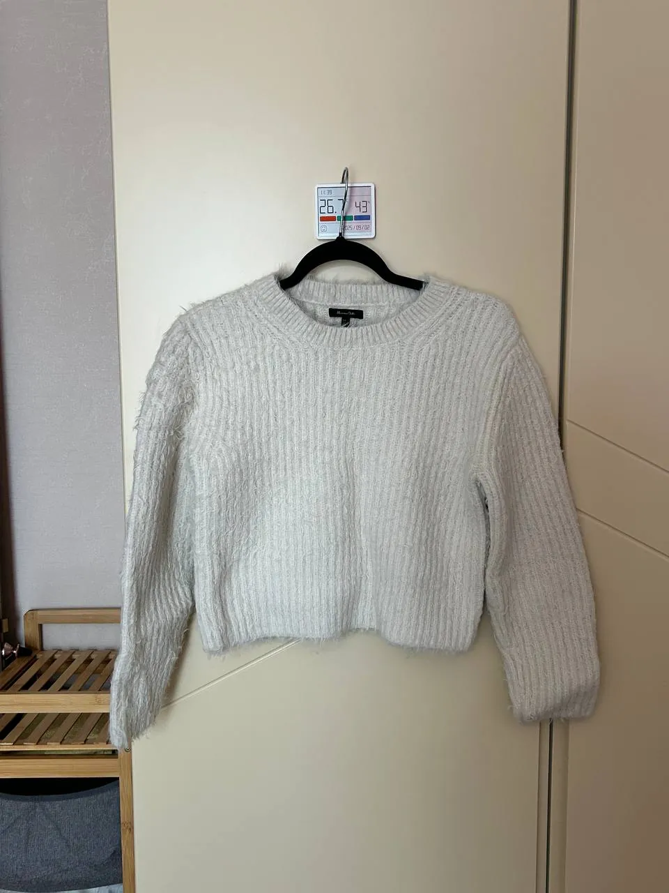 Свитер Massimo Dutti молочный размер L 1