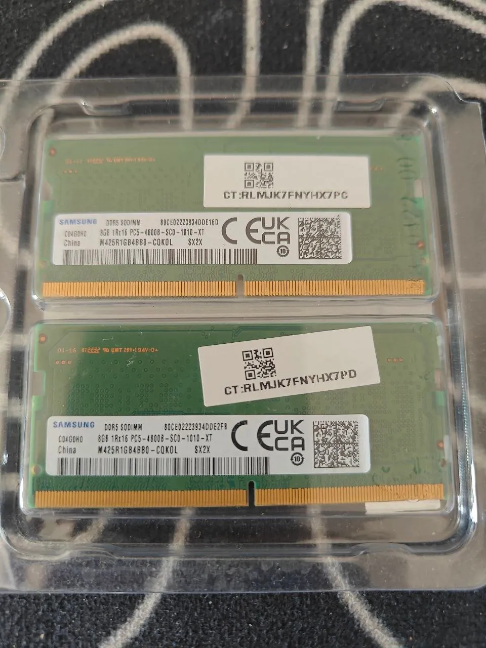 Оперативная память Samsung DDR5 2x8GB 1