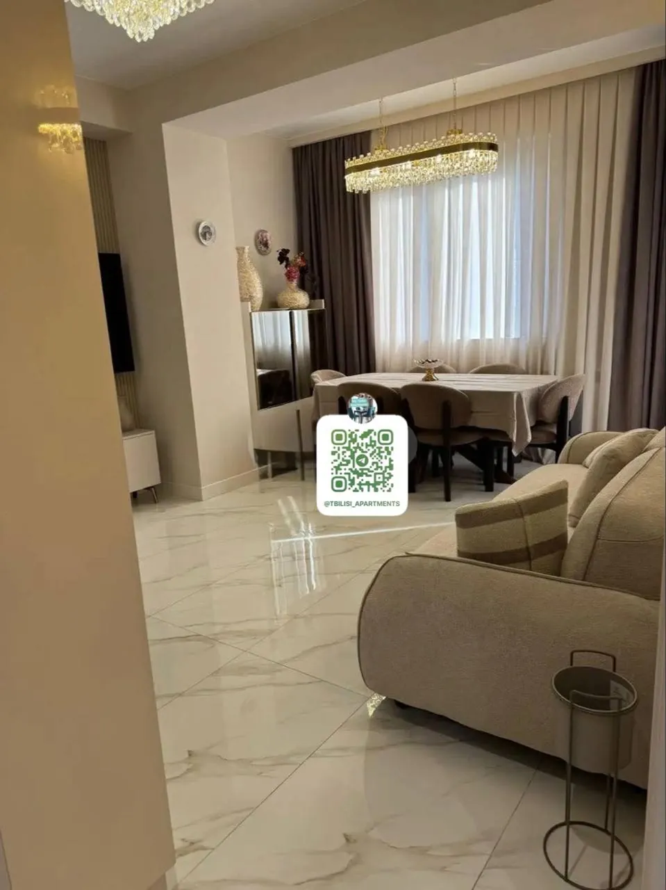 Квартира 54 м² в Сабуртало 7
