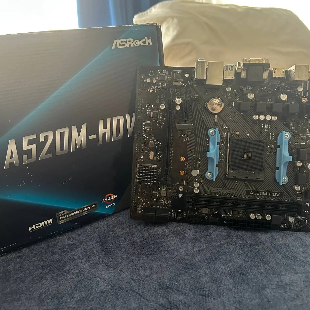 Материнская плата ASRock A520M-HDV 1