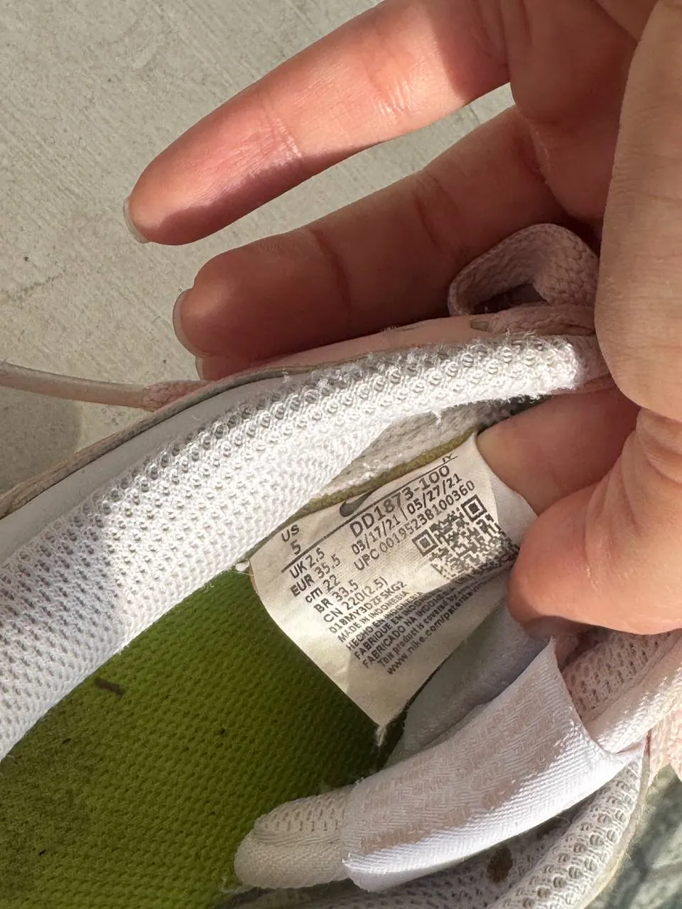 Кроссовки Nike Dunk Low женские, размер 35,5 3