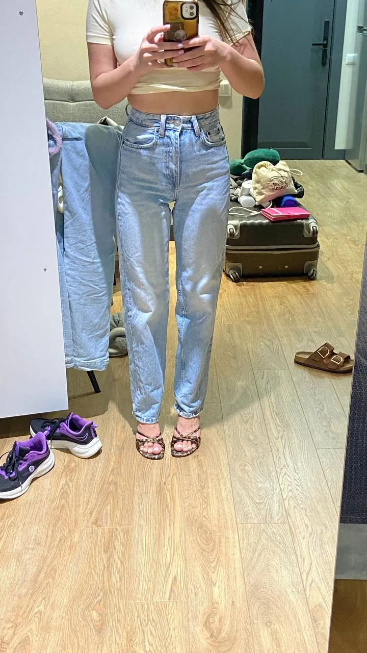 Джинсы и брюки женские Zara, LIU JO, Levi's, Uniqlo 3
